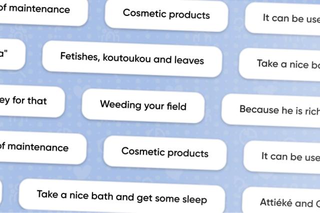 Collecting qualitative data to produce a game show based on a pan-African panel