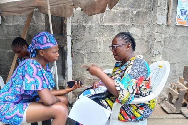 LOOKA surveyor at work