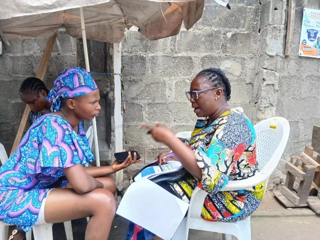 LOOKA surveyor at work