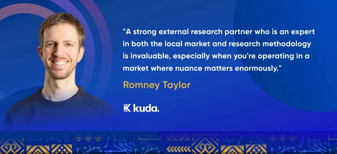 Romney Taylor, VP Marketing, Kuda Bank, Nigeria.